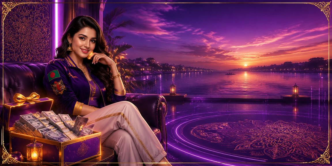 বগুড়ায় নিয়ন আলোয় মোবাইলে ক্রিকেট বেটিং করছেন একজন বাংলাদেশি তরুণ