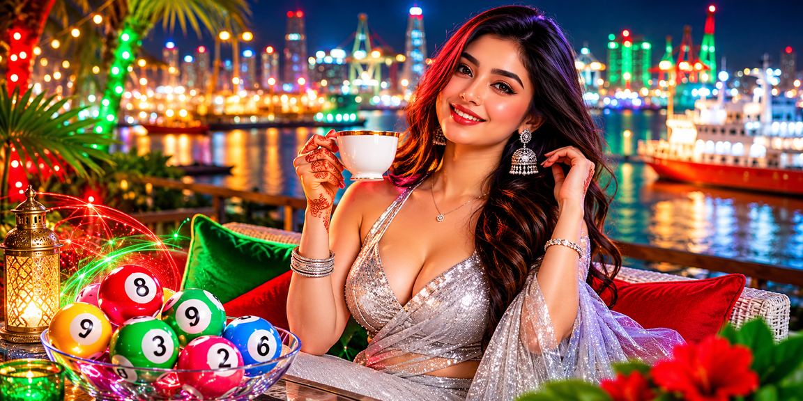 চট্টগ্রামে লাল-সবুজ পরিবেশে মোবাইলে লটারি খেলছেন একজন বাংলাদেশি ব্যবহারকারী