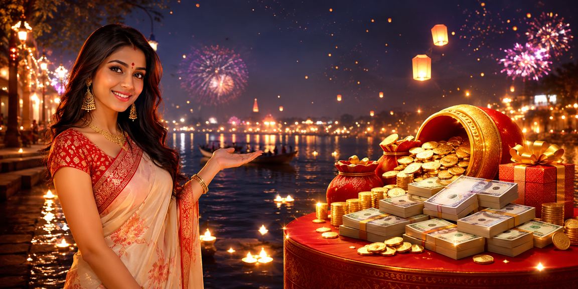 A 1xbetapk user celebrating a cashback bonus during Pohela Boishakh in Cumilla